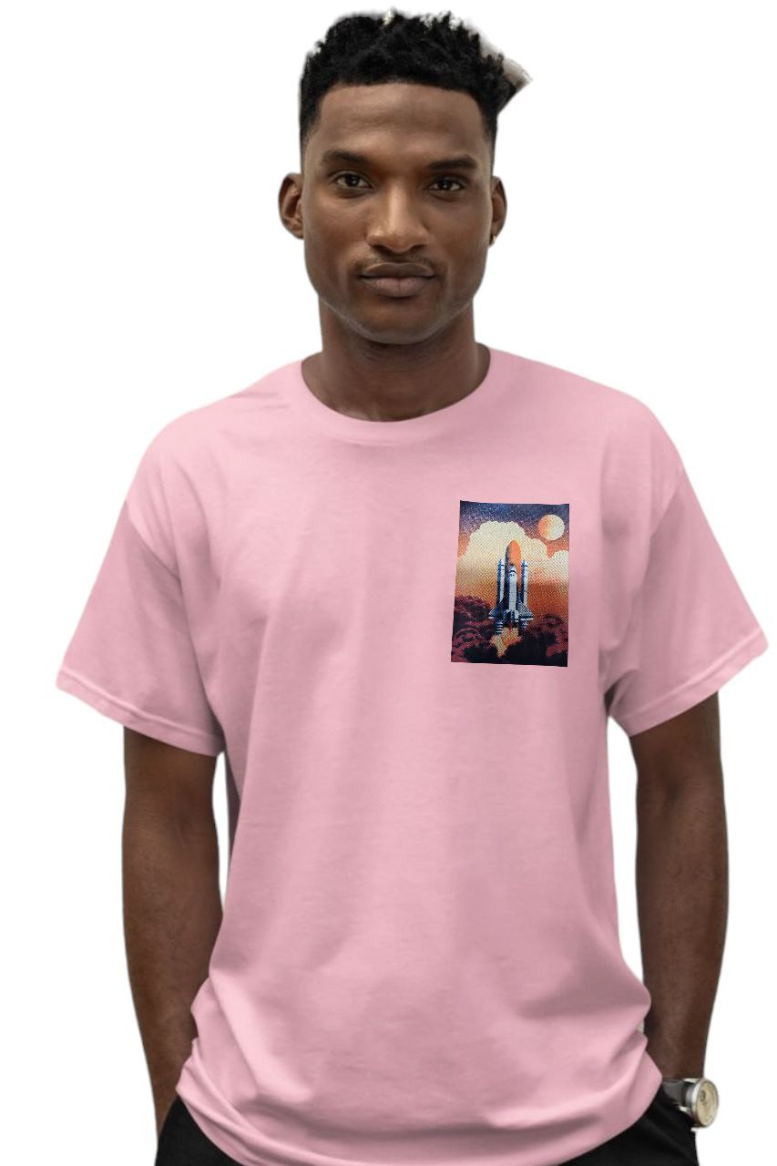 NASA [A6 Size Print] Custom T-shirt - Graphic Unisex T-shirt | Various Color & Sizes
