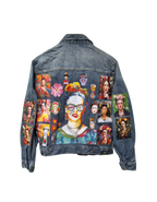 Frida Kahlo Customised Graphic Denim Jackets - MAXGRG