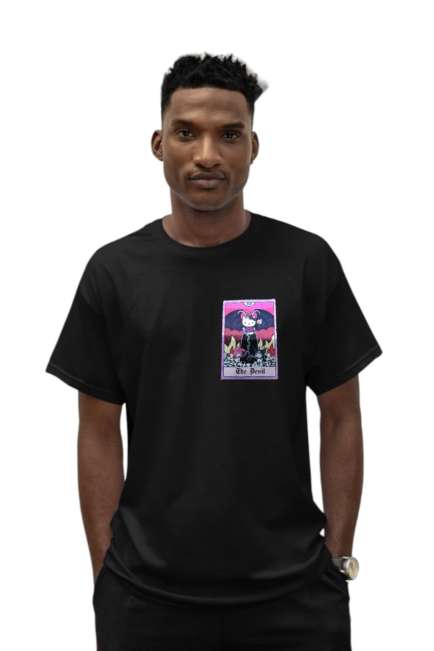 Kuromi [A6 Size Print] Custom T-shirt - Graphic Unisex T-shirt | Various Color & Sizes