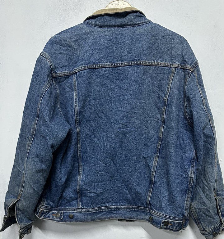 Vintage Quilted-Lined Denim Jackets – Warm, Stylish, Multiple Sizes