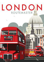 London Routemaster Poster