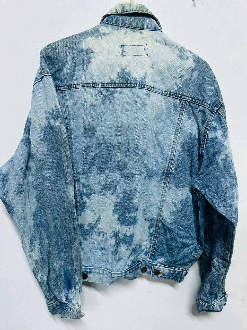 Vintage 80s and 90s Men's Trucker Bleached Denim Jackets - Unisex Vintage Bleached Denim - Various Size