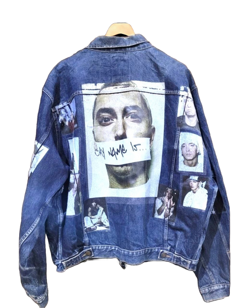 EMINEM Customised Graphic Denim Jackets - MAXGRG