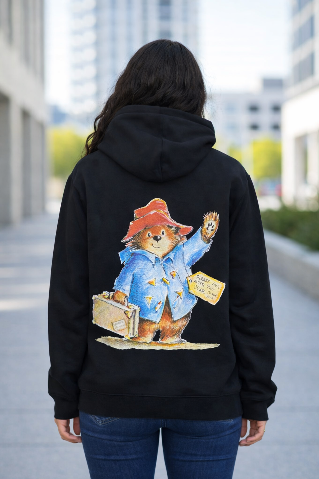 Paddington Bear | Screen Printed Hoodie