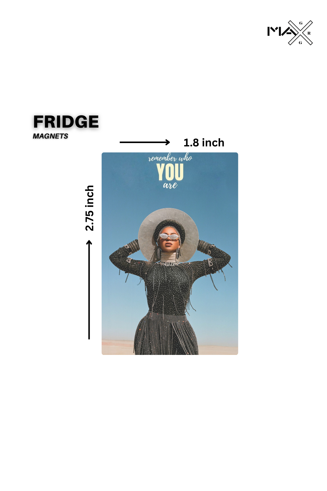 Beyonce magnet 