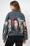 Billie Eilish Customised Graphic Denim Jackets - MAXGRG