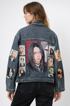 Billie Eilish Customised Graphic Denim Jackets - MAXGRG
