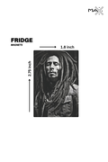 Bob marley magnet 