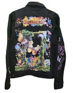 Butterfly Customised Graphic Denim Jackets - MAXGRG