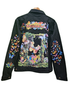 Butterfly Customised Graphic Denim Jackets - MAXGRG