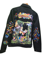 Butterfly Customised Graphic Denim Jackets - MAXGRG
