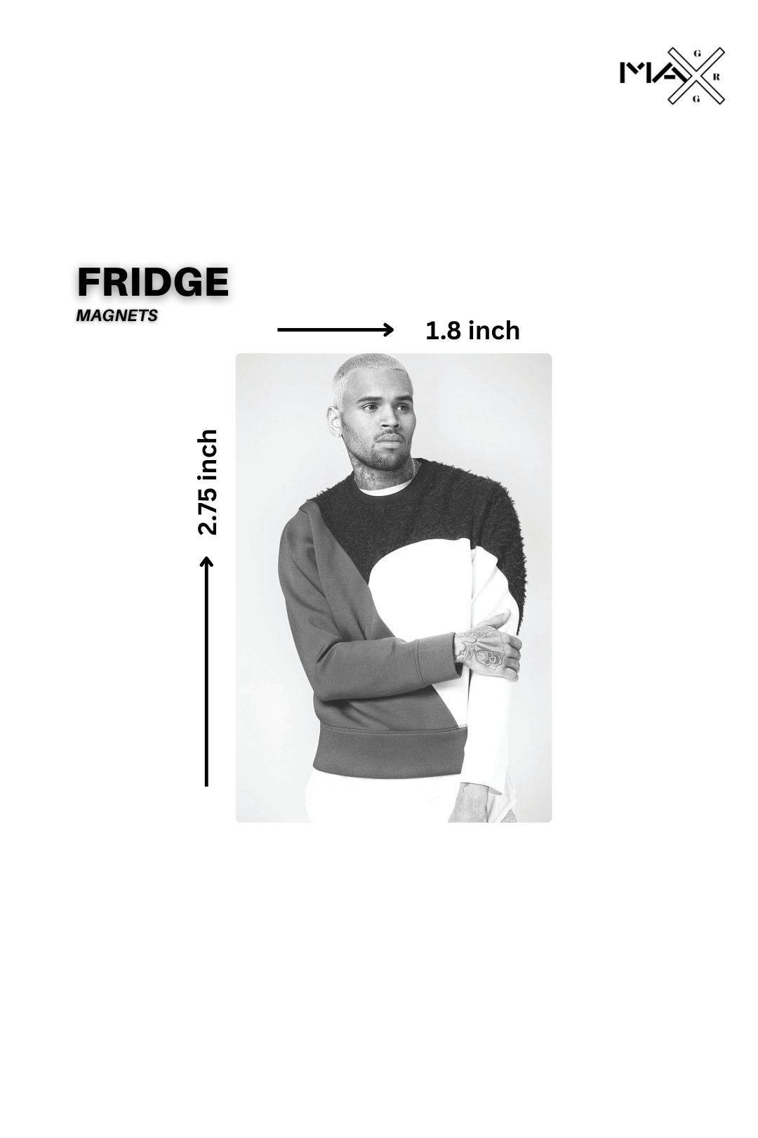Chris brown magnet 