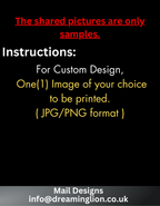 'Your Design Here' (Back Print )Custom Hoodie