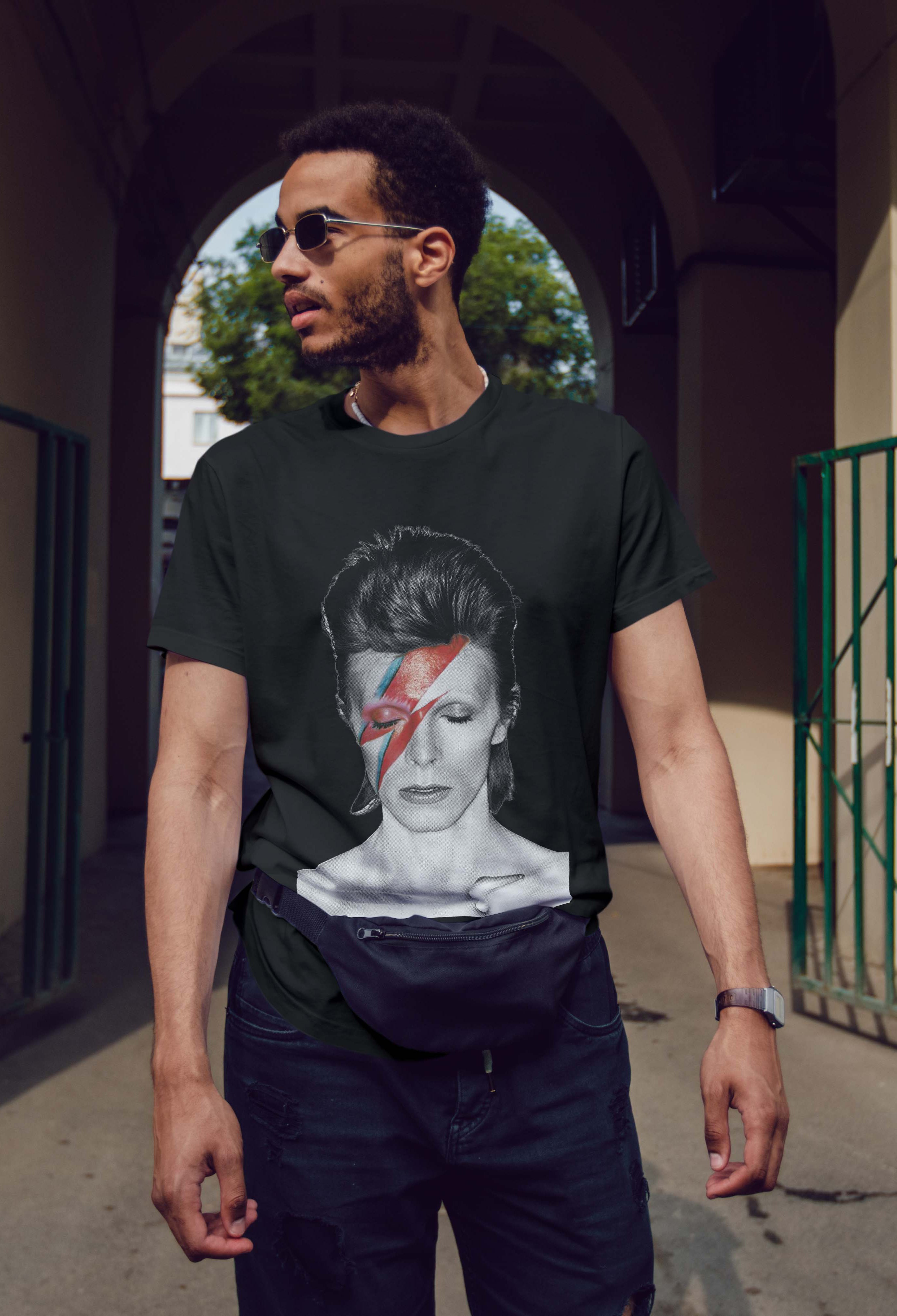 David Bowie | Screen Print Graphic T-Shirt - MAXGRG