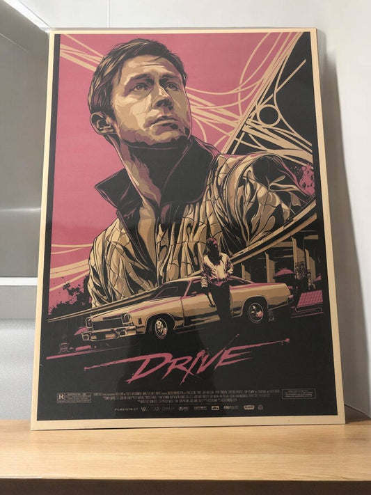 Drive Poster - A4 Size Hard Board Poster