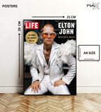 Elton John Poster