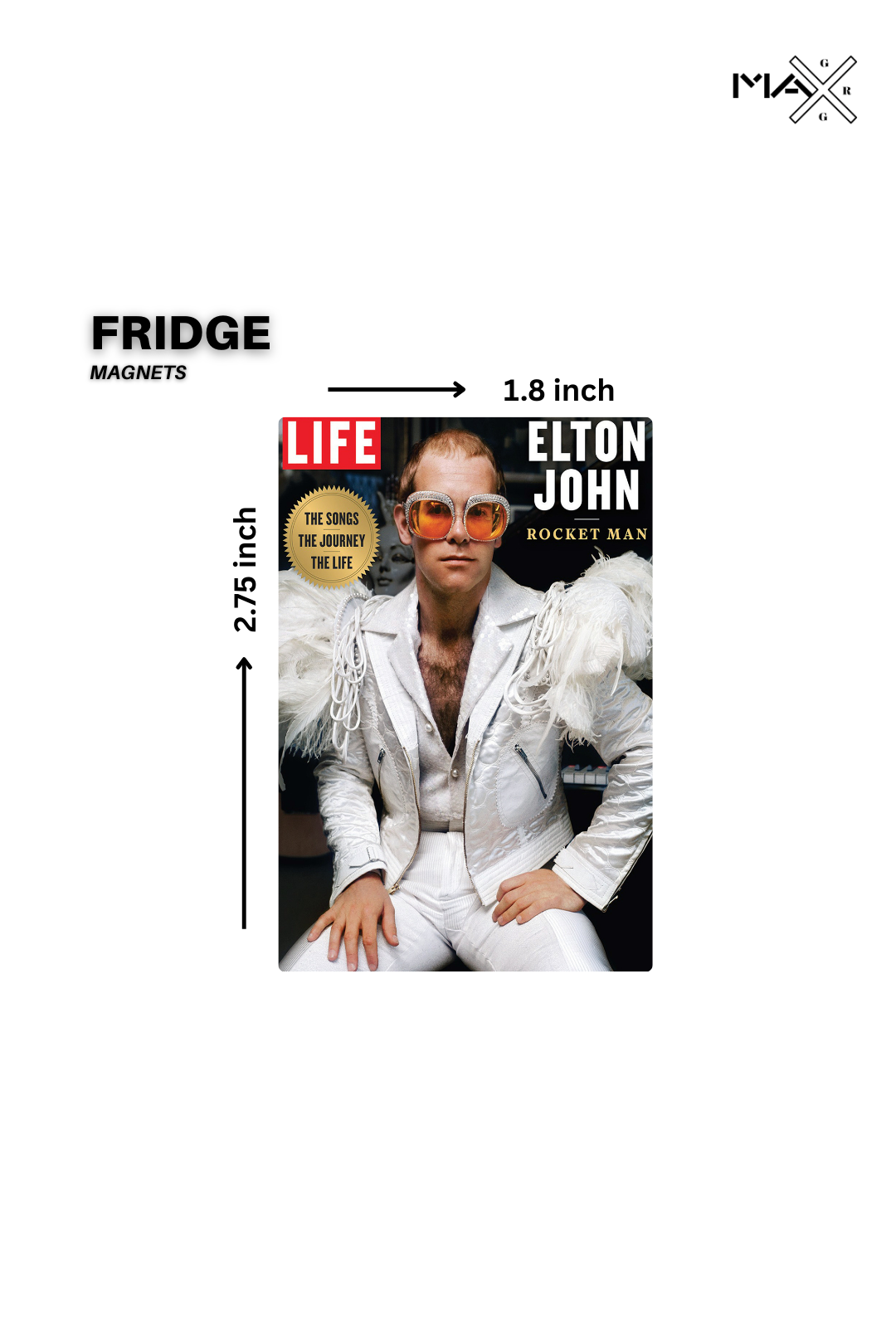 Elton John magnet 