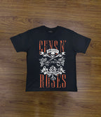 Guns and Roses | Screen Print Graphic T-Shirt - MAXGRG