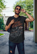 Harley Davidson Motor | Screen Print Graphic T-Shirt - MAXGRG