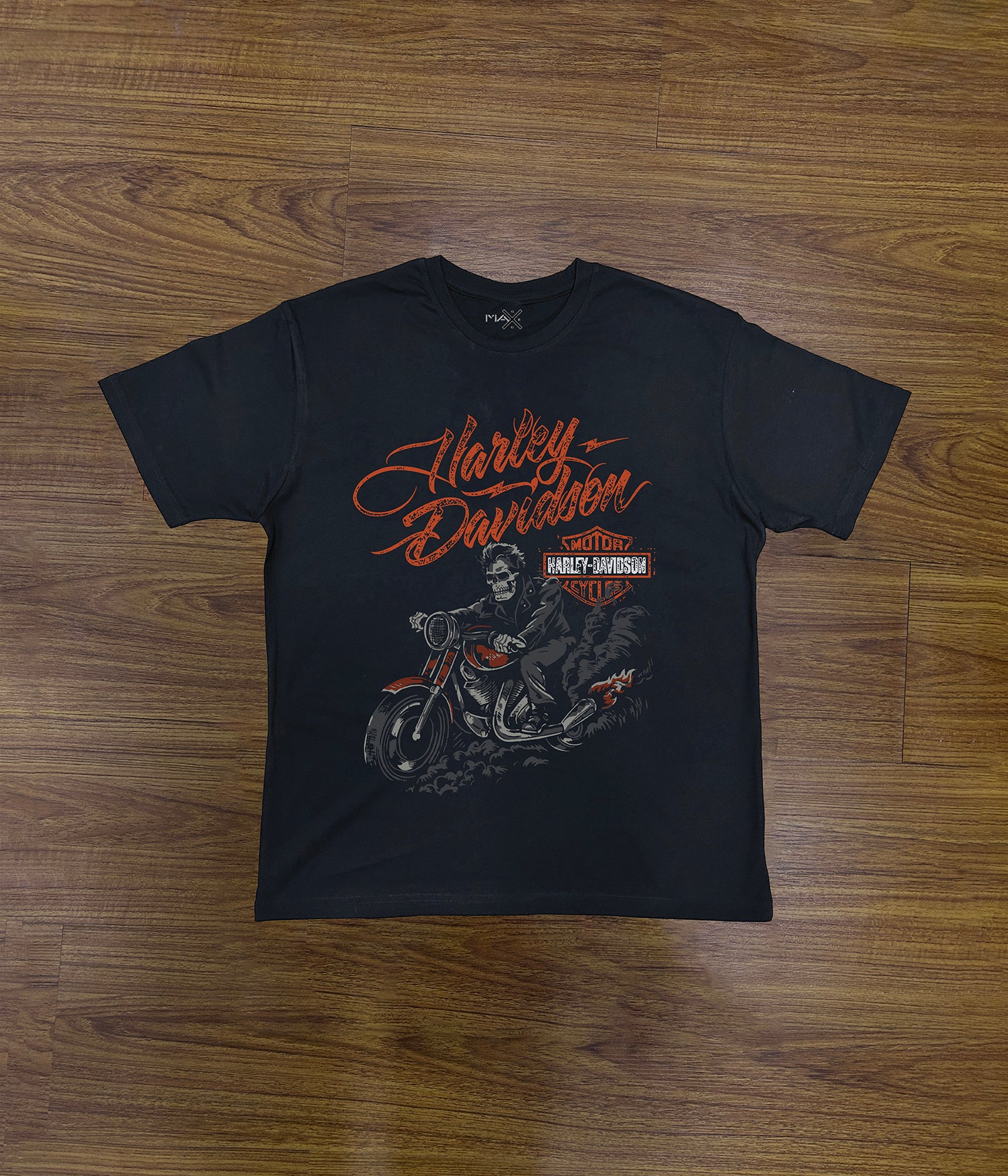 Harley Davidson Motor | Screen Print Graphic T-Shirt - MAXGRG