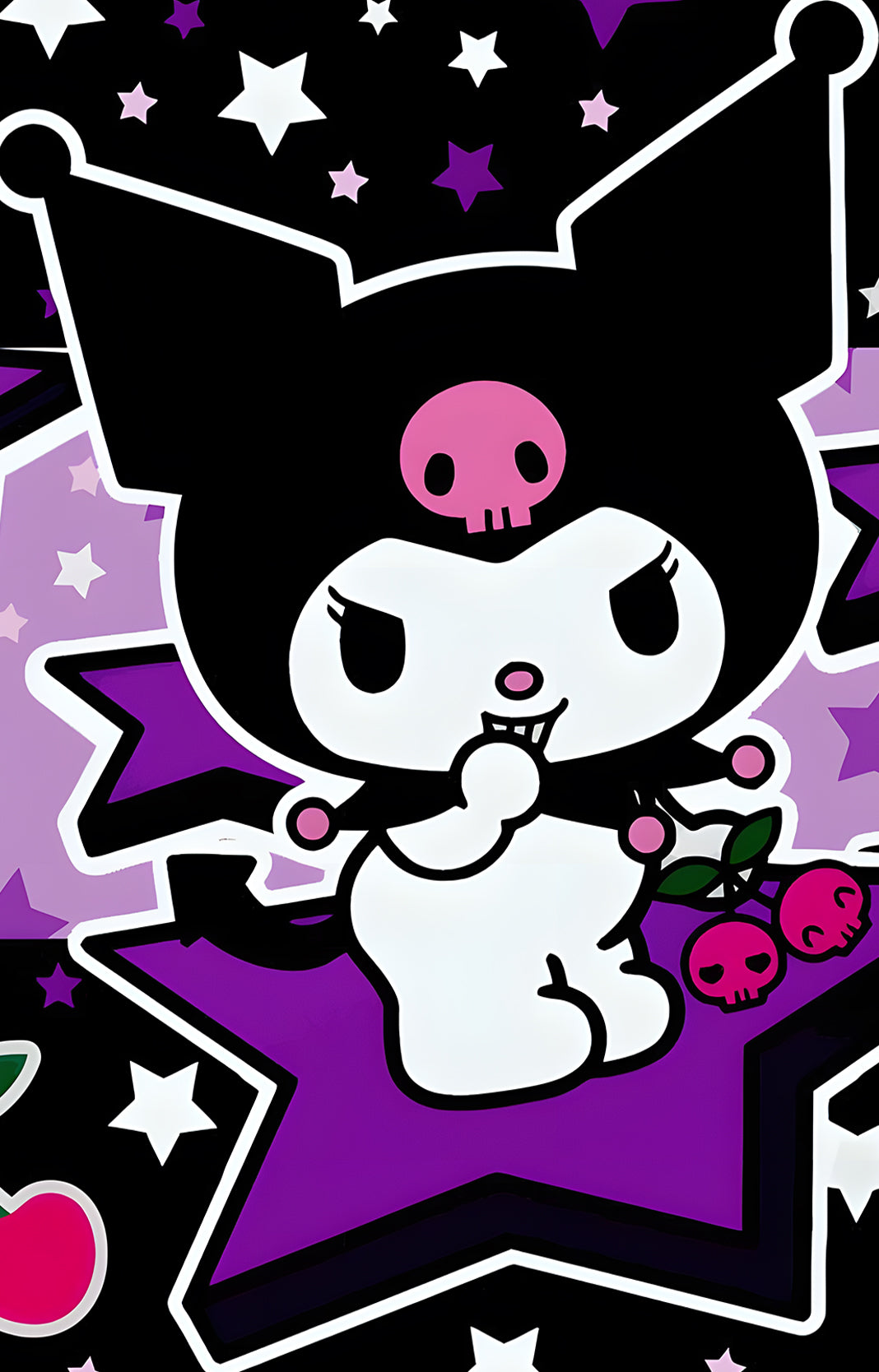 Kuromi Hello Kitty Fridge Magnets