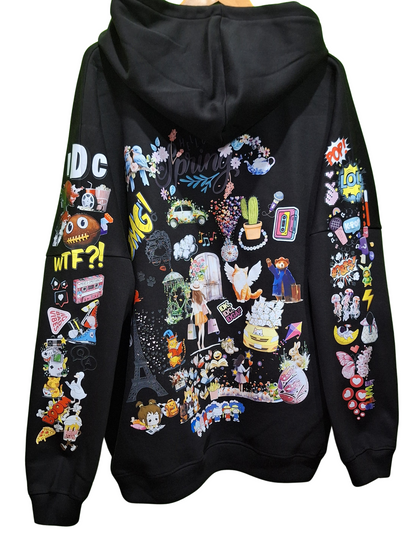 Hello Spring Custom Graphic Printed Hoodie I Unisex Graphic Hoodie Various Colours And Sizes