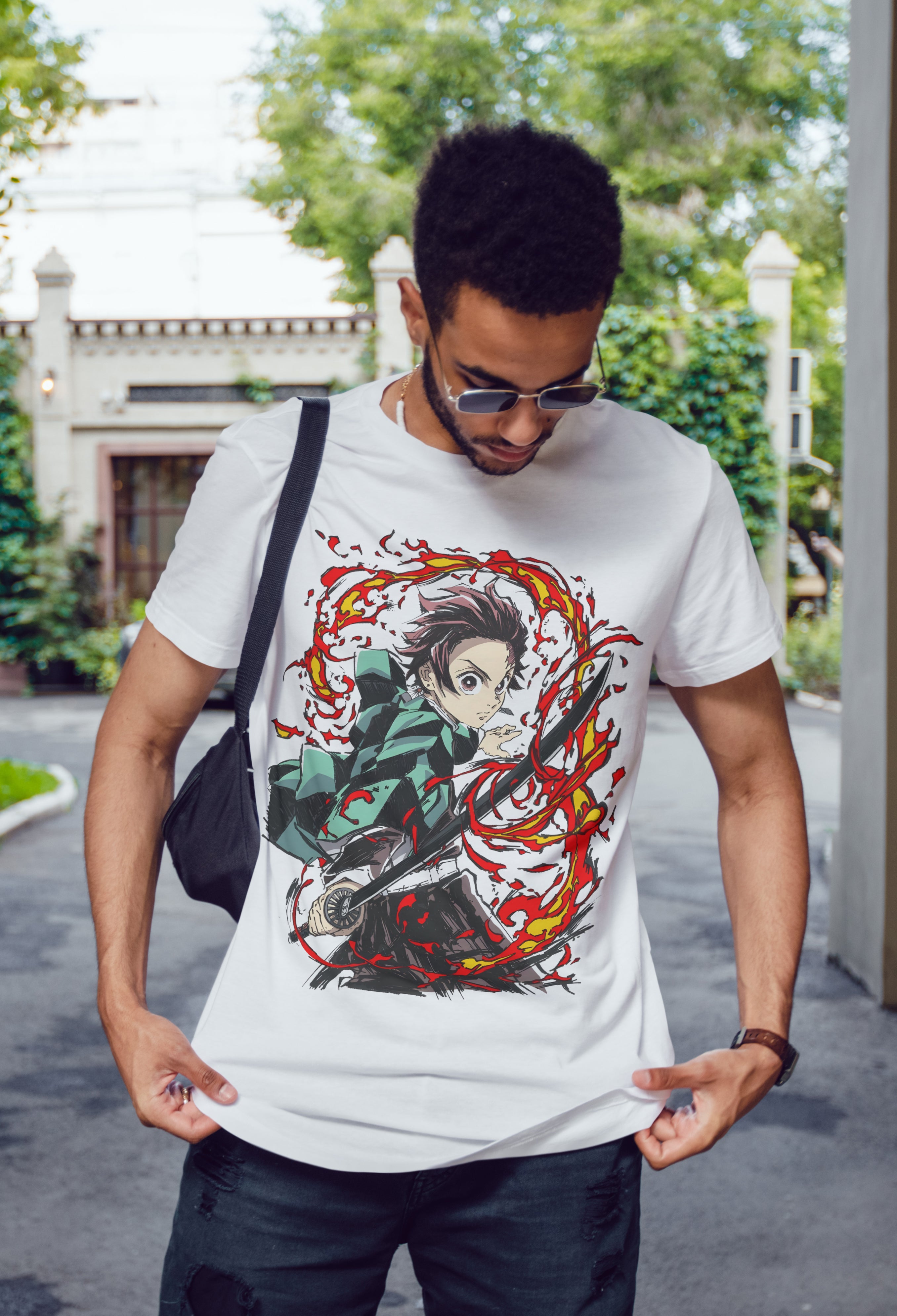 Kamado Tanjiro | SScreen Print Graphic T-Shirt - MAXGRG