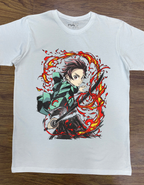 Kamado Tanjiro | SScreen Print Graphic T-Shirt - MAXGRG