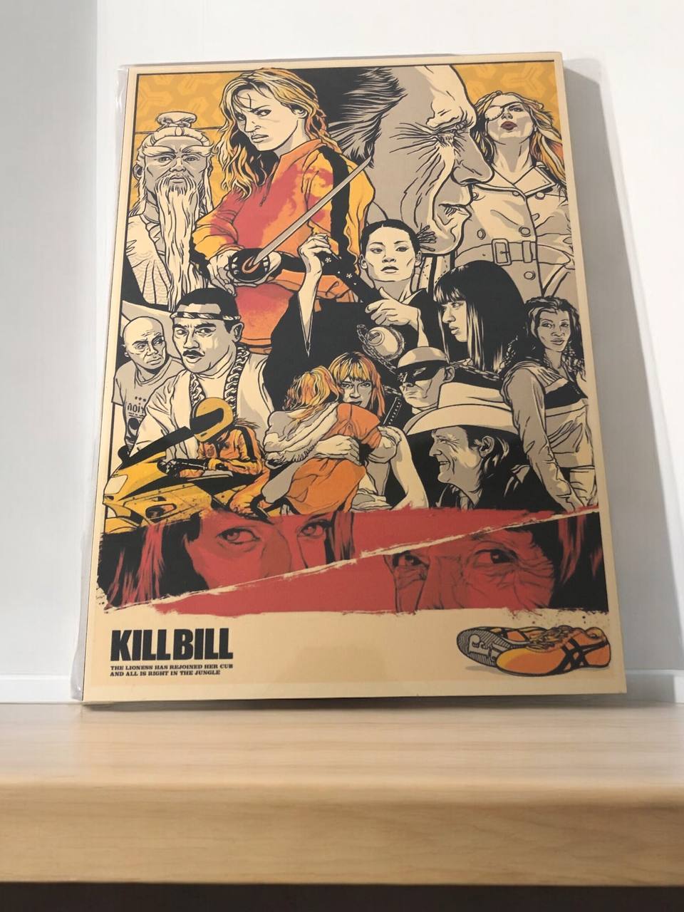 Kill Bill Poster - A4 Size Hard Board Poster