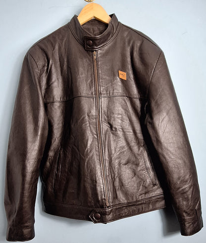 MAXGRG Genuine Leather Jacket – Black Leather Jacket, Timeless Biker & Casual Style