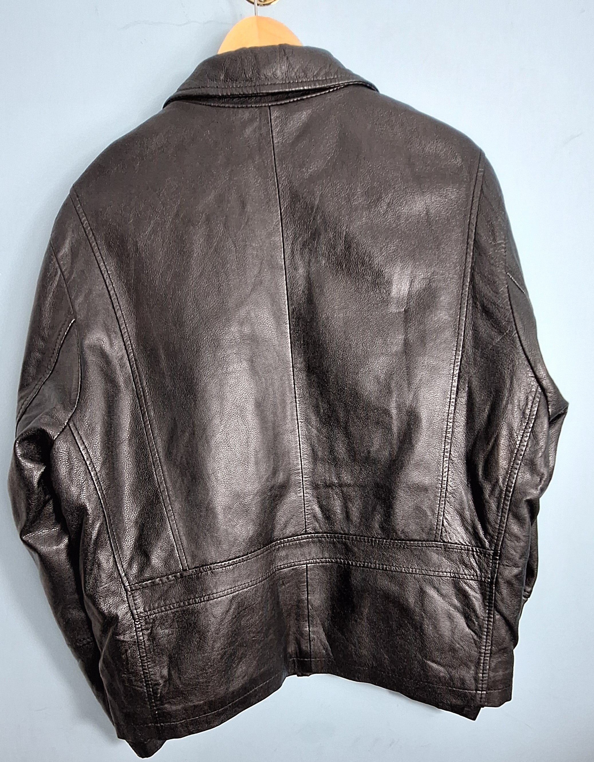 13 Men’s Genuine Leather Jacket | MAXGRG