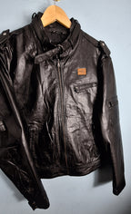 12 Men’s Genuine Leather Jacket  MAXGRG
