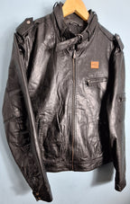 12 Men’s Genuine Leather Jacket  MAXGRG