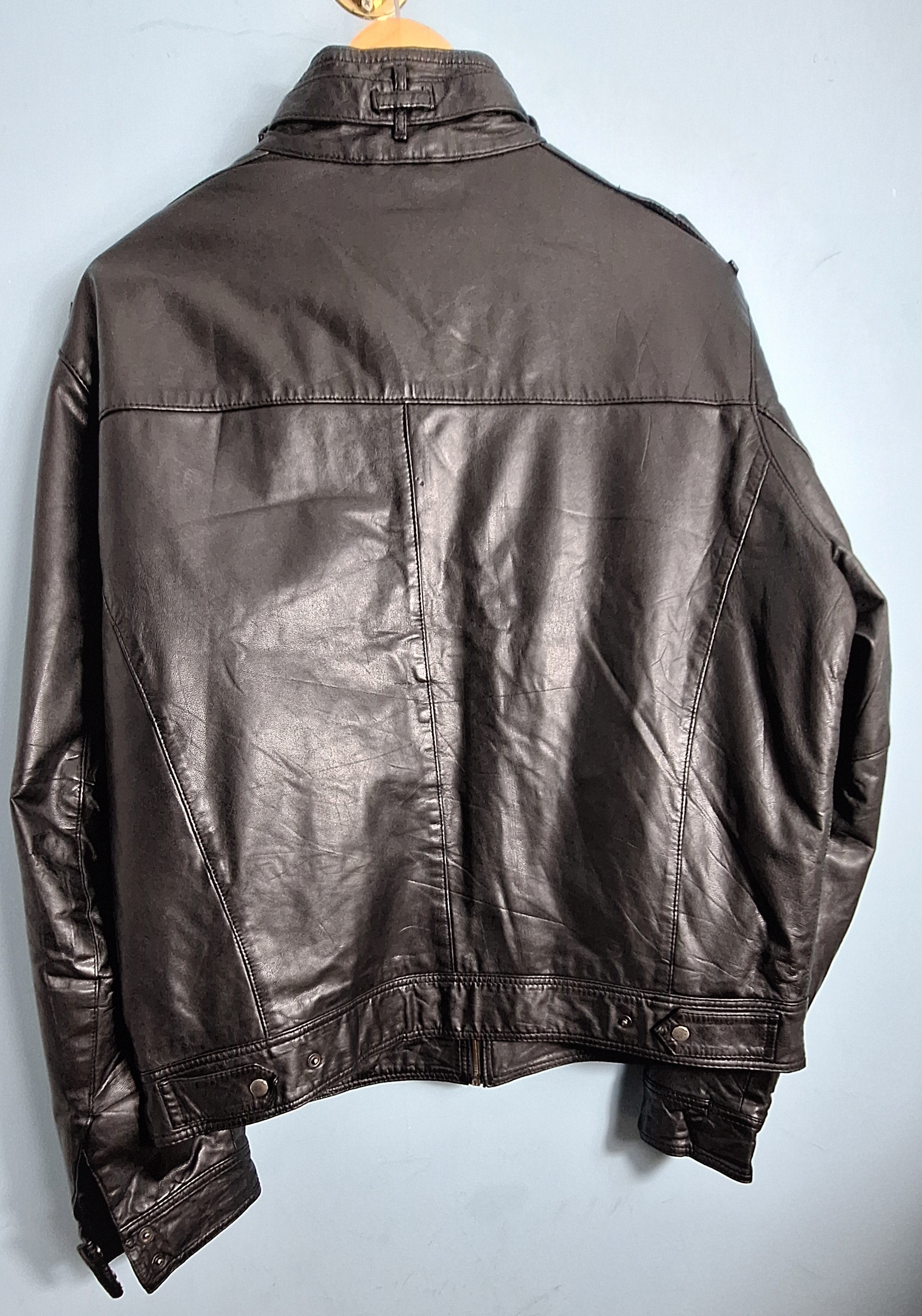 12 Men’s Genuine Leather Jacket  MAXGRG