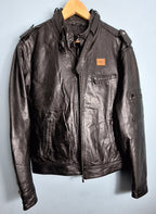 12 Men’s Genuine Leather Jacket  MAXGRG