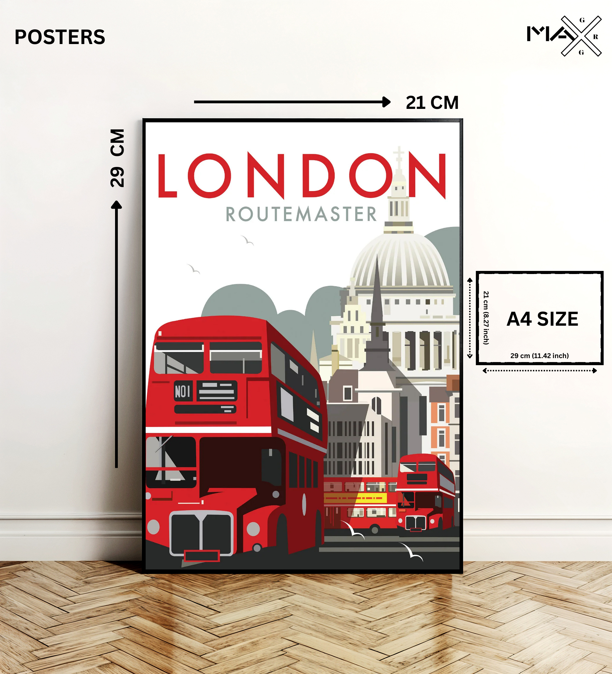 London Routemaster Poster