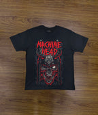 Machine head Skul | Screen Print Graphic T-Shirt - MAXGRG