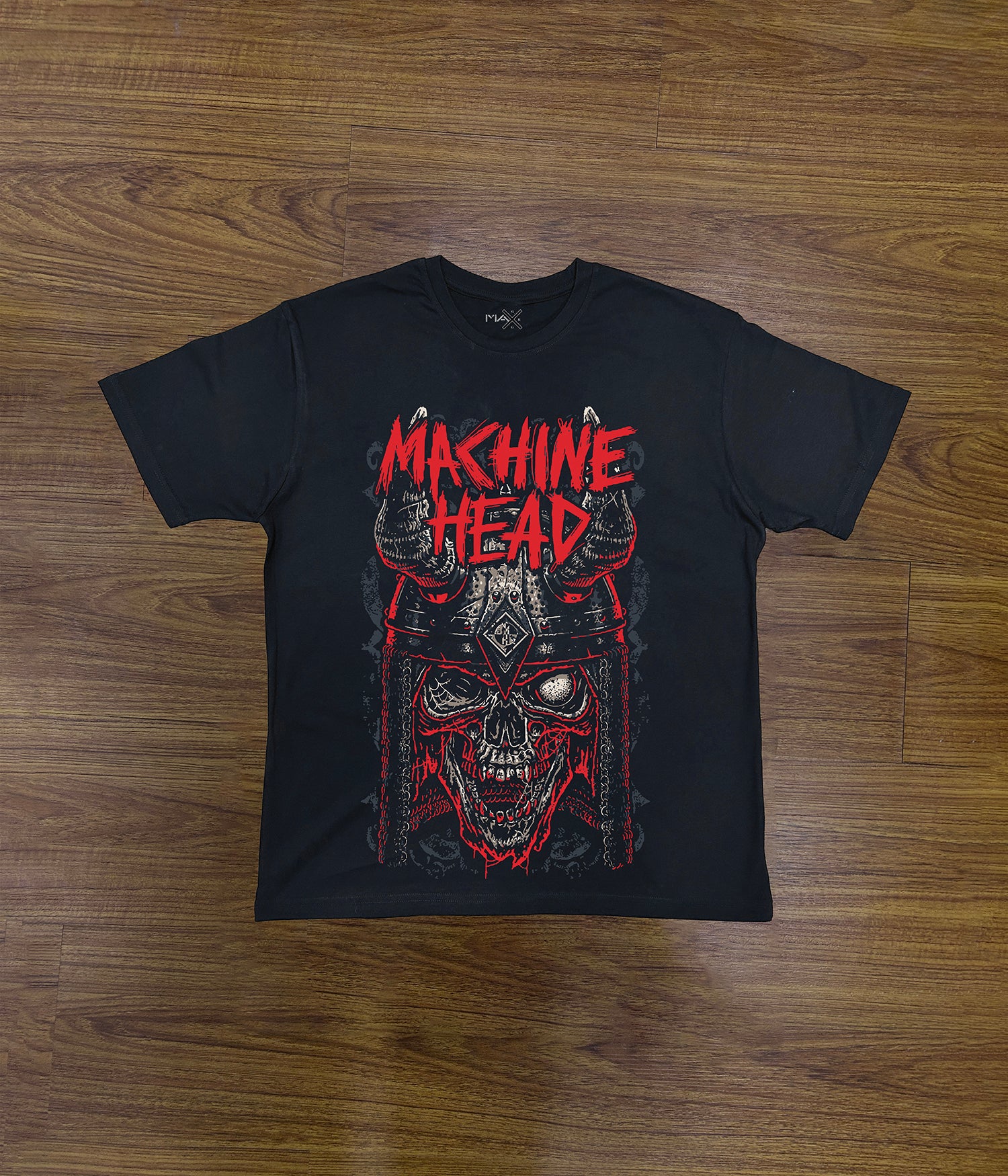 Machine head Skul | Screen Print Graphic T-Shirt - MAXGRG