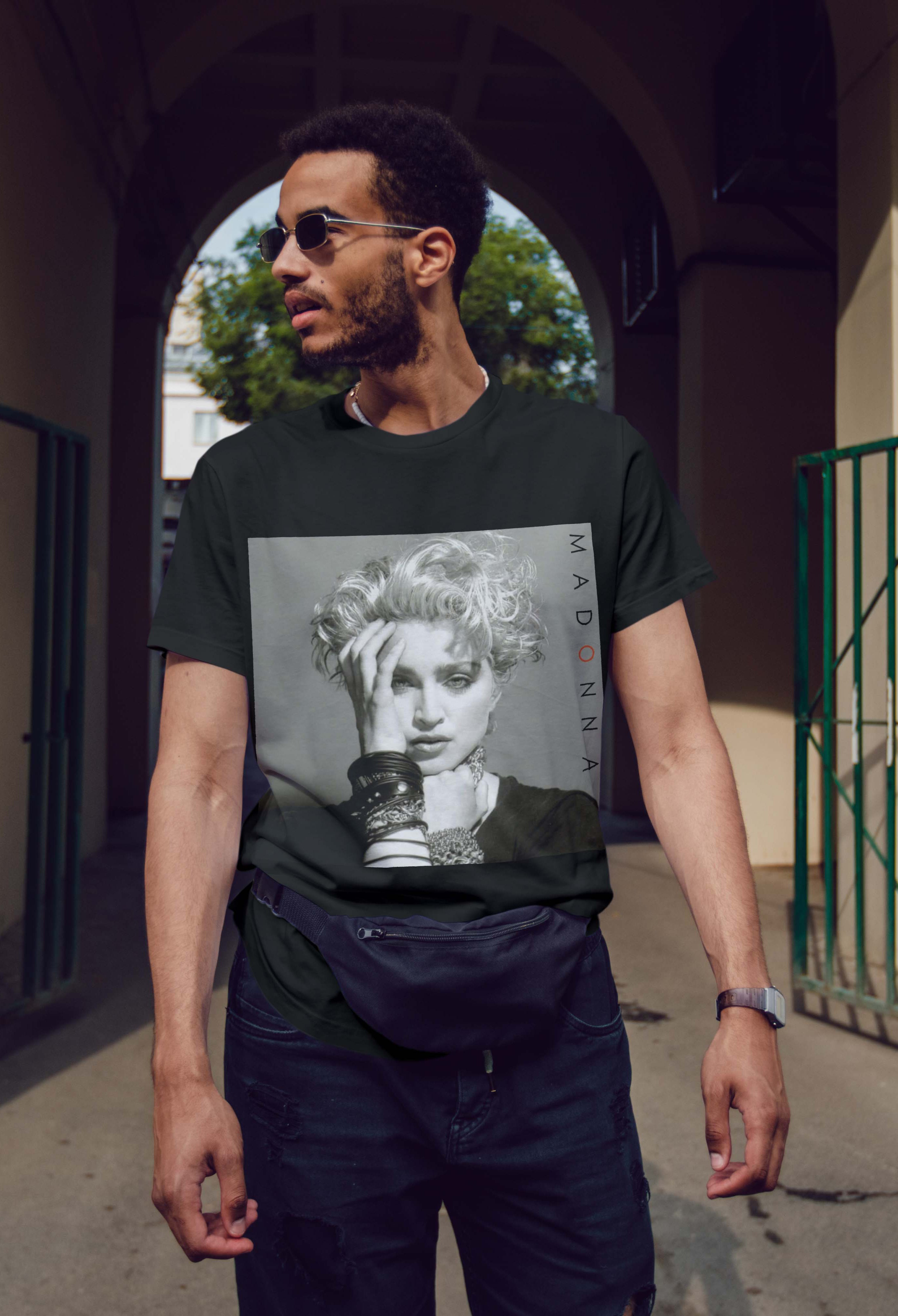 Madona | Screen Print Graphic T-Shirt - MAXGRG