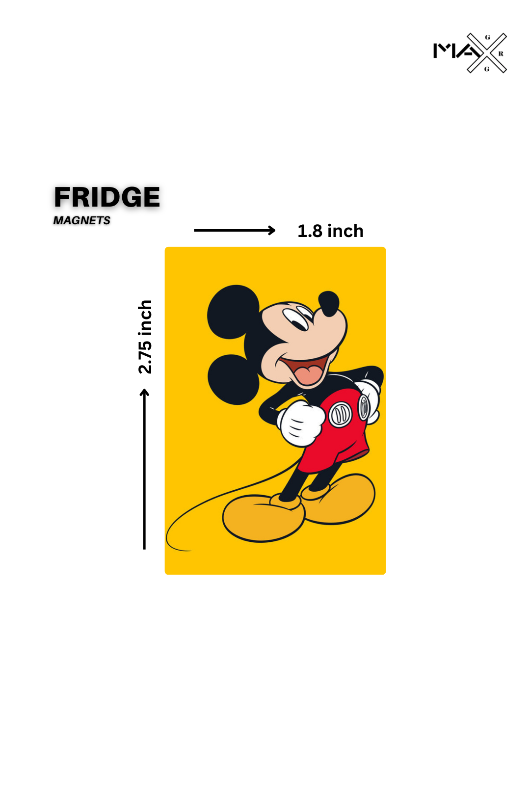 Mickey mouse magnet 