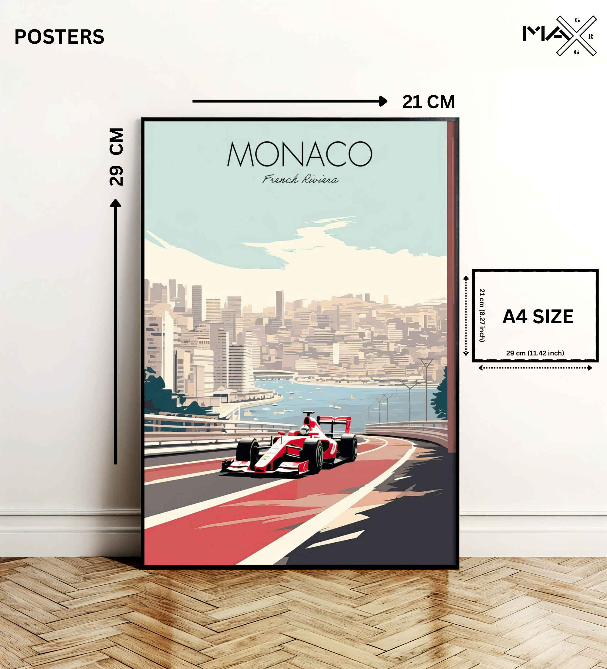 Monaco Poster 