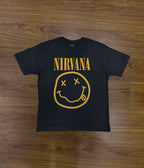 Nirvana | Screen Print Graphic T-Shirt - MAXGRG