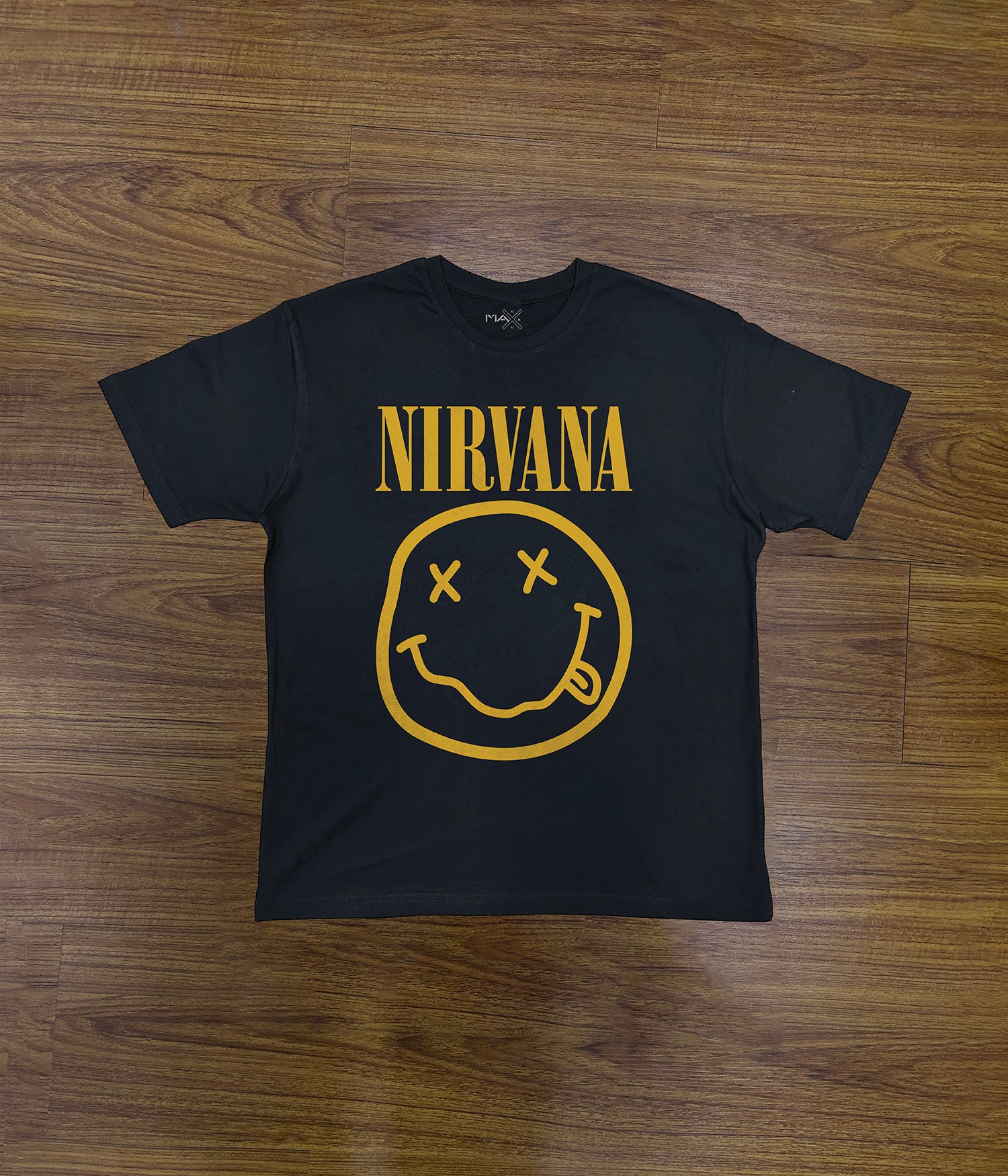 Nirvana | Screen Print Graphic T-Shirt - MAXGRG