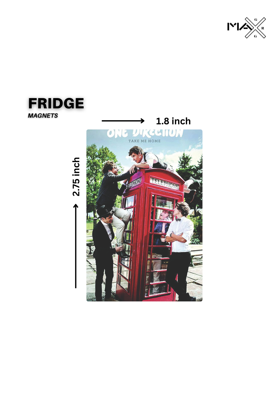 One direction magnet 