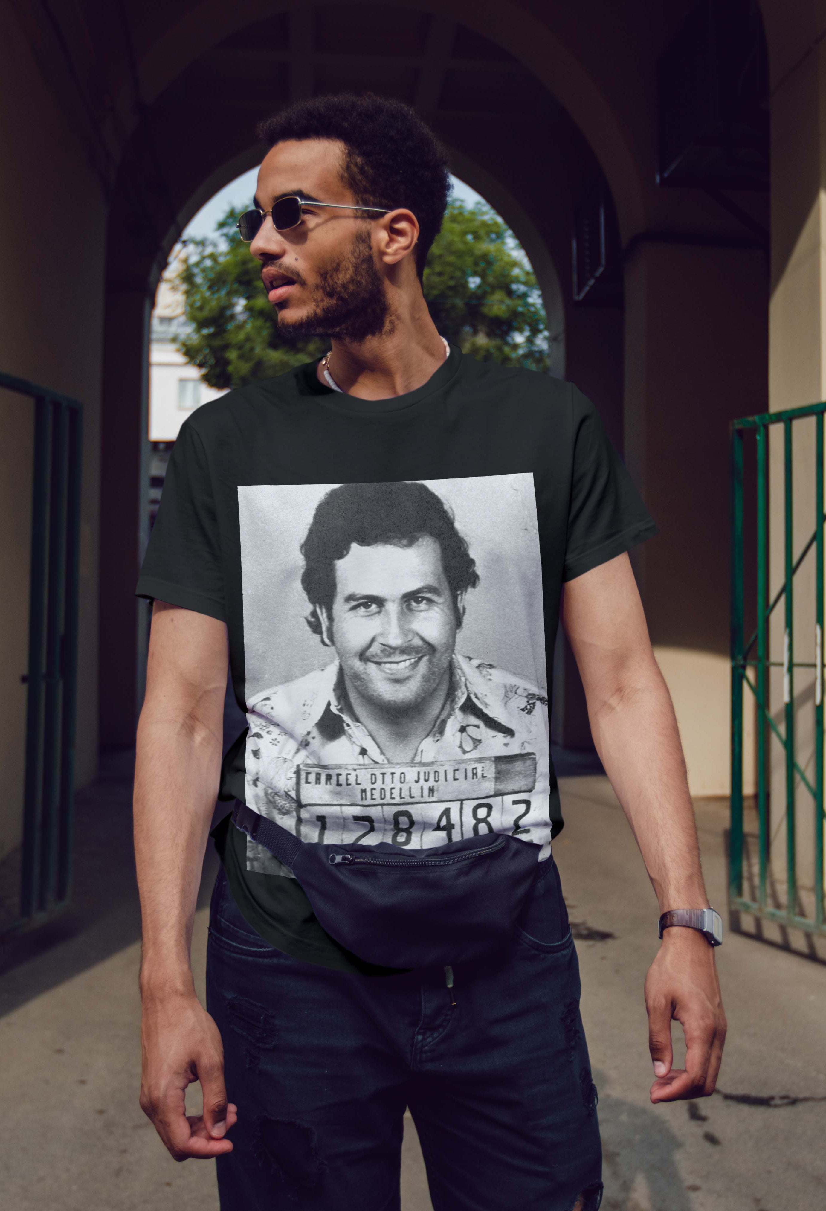 Pablo Escobar | Screen Print Graphic T-Shirt - MAXGRG