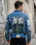 Pink Floyd Customised Graphic Denim Jackets - MAXGRG