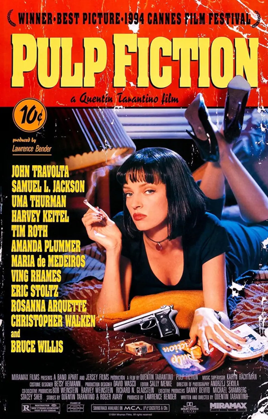 Pulp Fiction Fridge Magnets