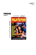 Pulp fiction magnet 