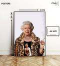 Queen Elizabeth poster 
