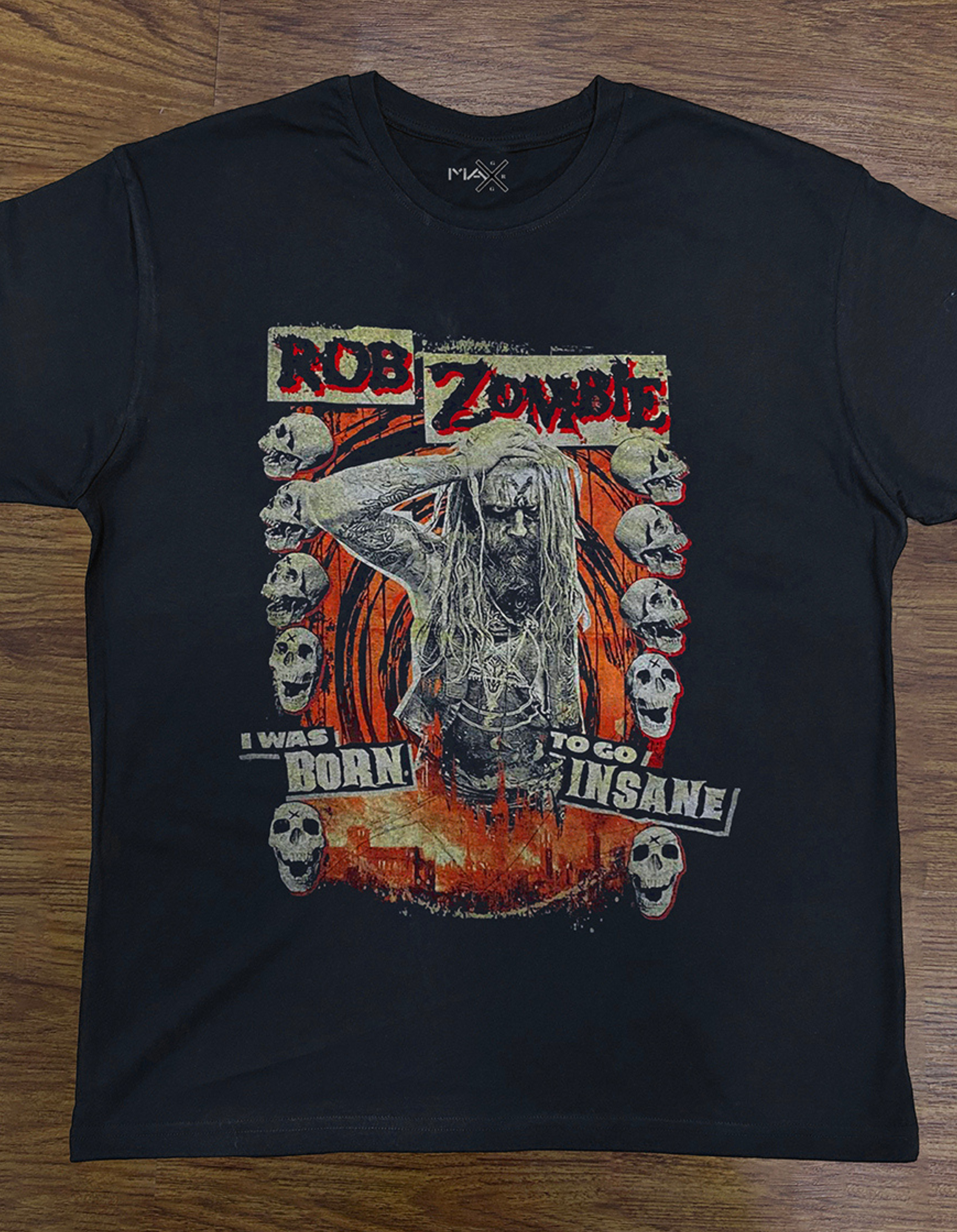 Rob Zombies | Screen Print Graphic T-Shirt - MAXGRG